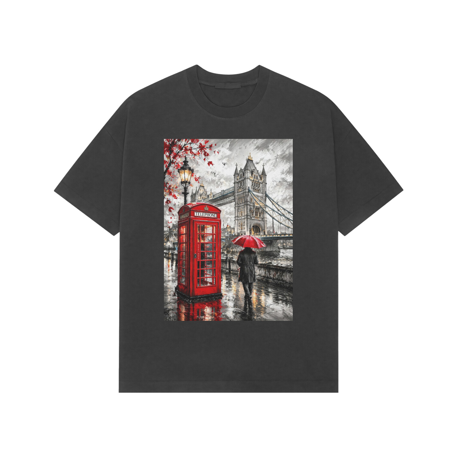 Men's Premium Printed Multicolour  Oversized Tshirt Design by Sumitra Handmade