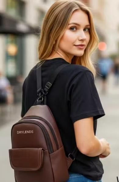 2 in 1 Stylish Sling/Backpack Bag For Women's