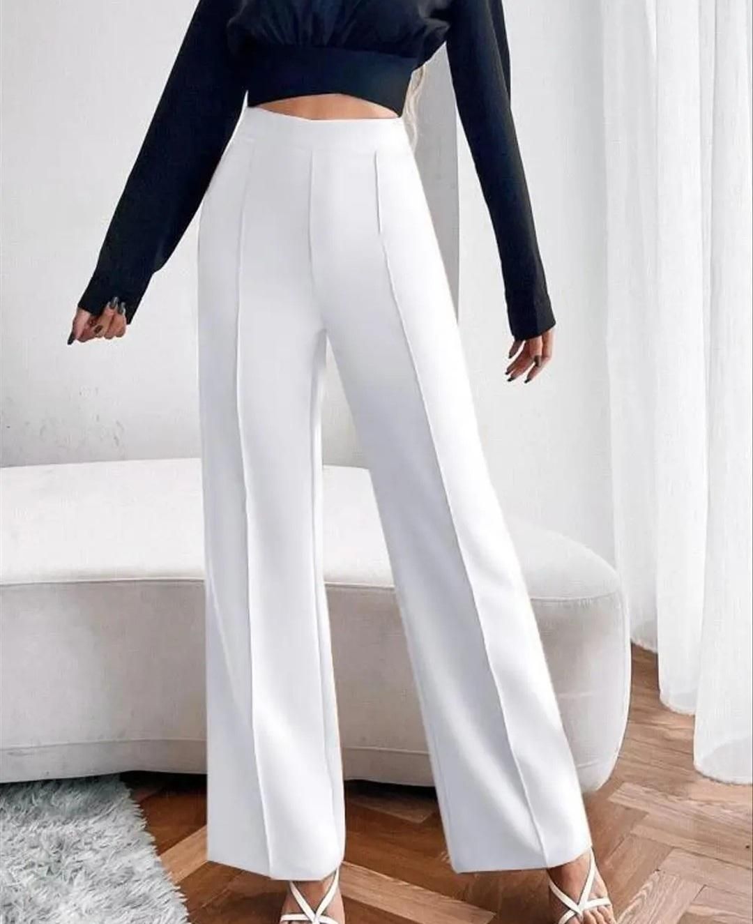 Nontransparent Fabric Classic-Stylish Pant for Women